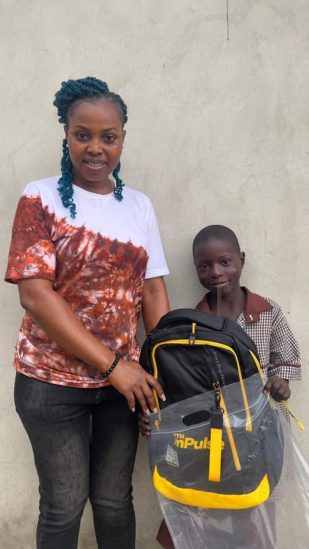HHF Back-to-School project — distributing learning materials to children